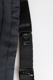 Dolce & Gabbana Dunkelblauer Gürtel aus 100% Seide Taillenkummerbund