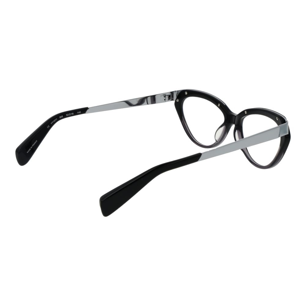 Yohji Yamamoto Schwarze Brille aus Acetat
