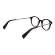 Yohji Yamamoto Lila Metall- & Kunststoffbrille (Gestelle)