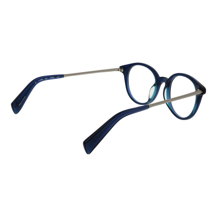 Yohji Yamamoto Blaue Brille aus Azetat (Gestell)