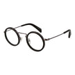 Yohji Yamamoto Braune Brille aus Metall & Kunststoff (Gestell)
