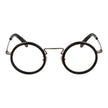 Yohji Yamamoto Braune Brille aus Metall & Kunststoff (Gestell)