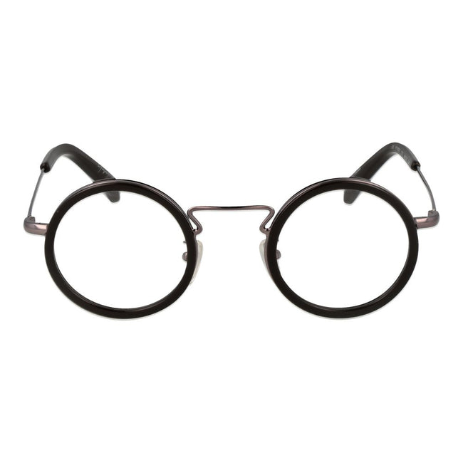 Yohji Yamamoto Braune Brille aus Metall & Kunststoff (Gestell)