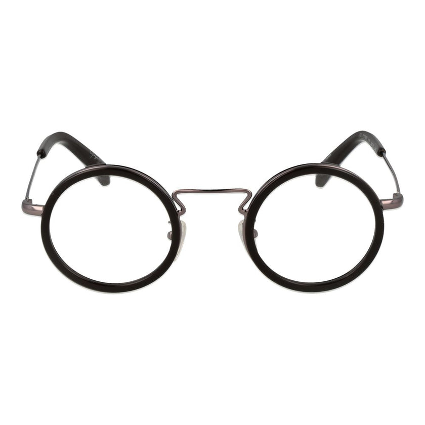 Yohji Yamamoto Braune Brille aus Metall & Kunststoff (Gestell)
