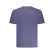 Wrangler Blaues Baumwoll-T-Shirt für Herren