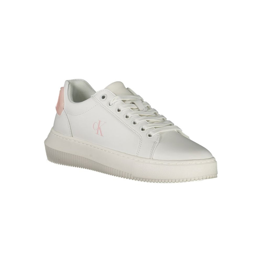 Calvin Klein White Polyurethane Women's Sneaker