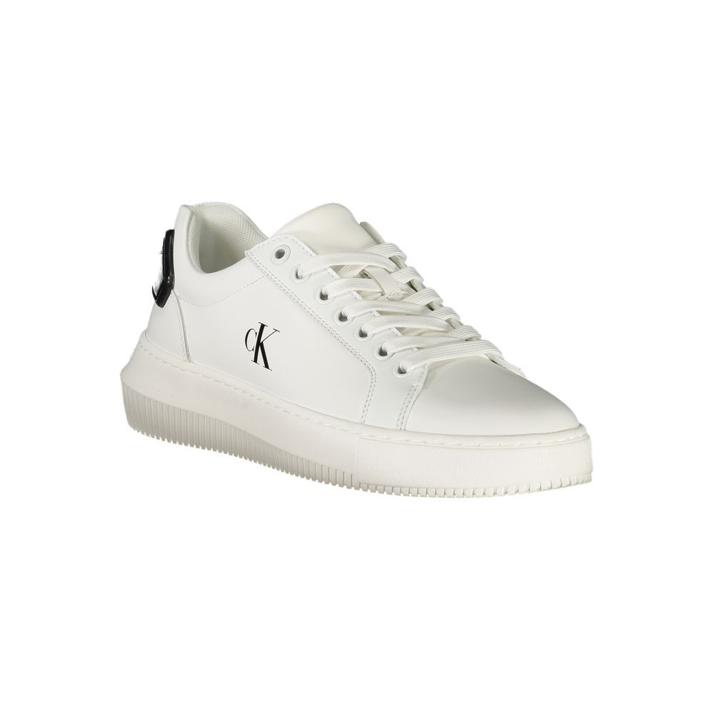 Calvin Klein White Women's Polyurethane Sneakers