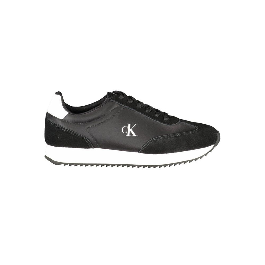 Calvin Klein Women's Black Leather Sneakers