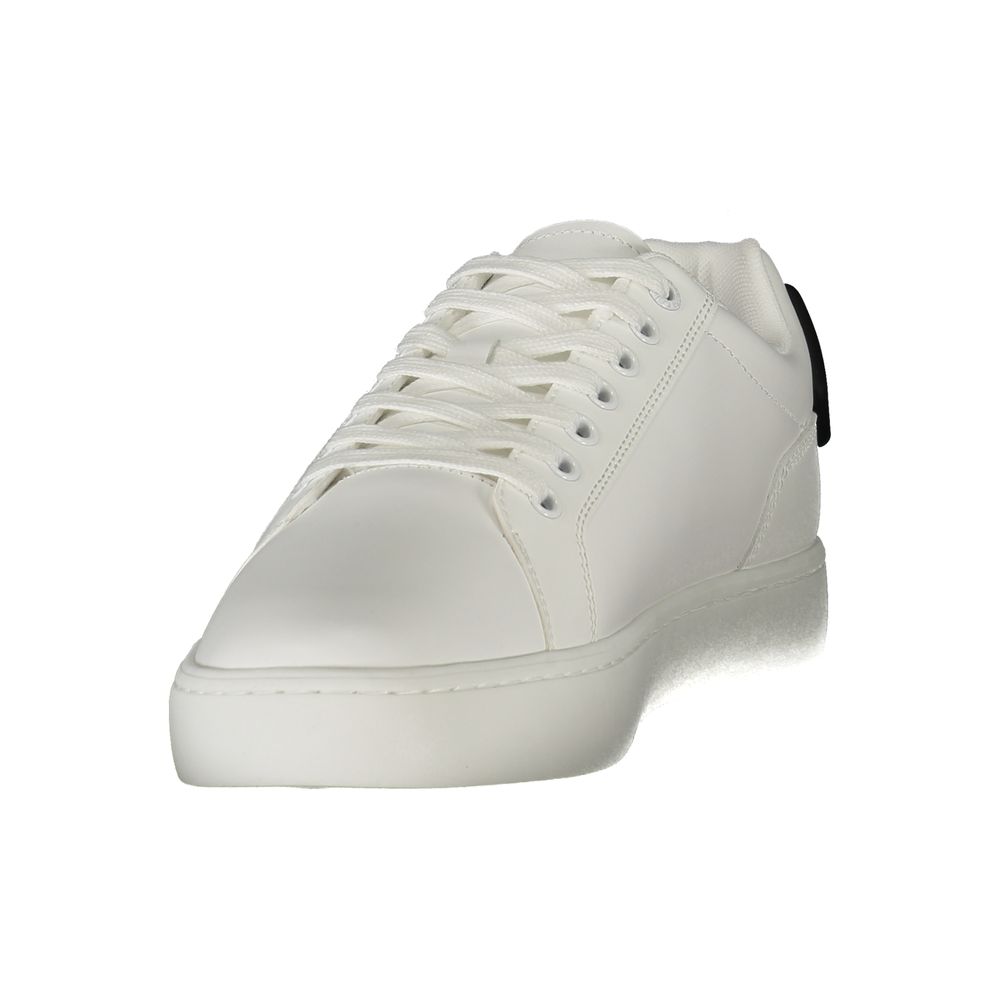 Calvin Klein Men's White Polyurethane Trainers