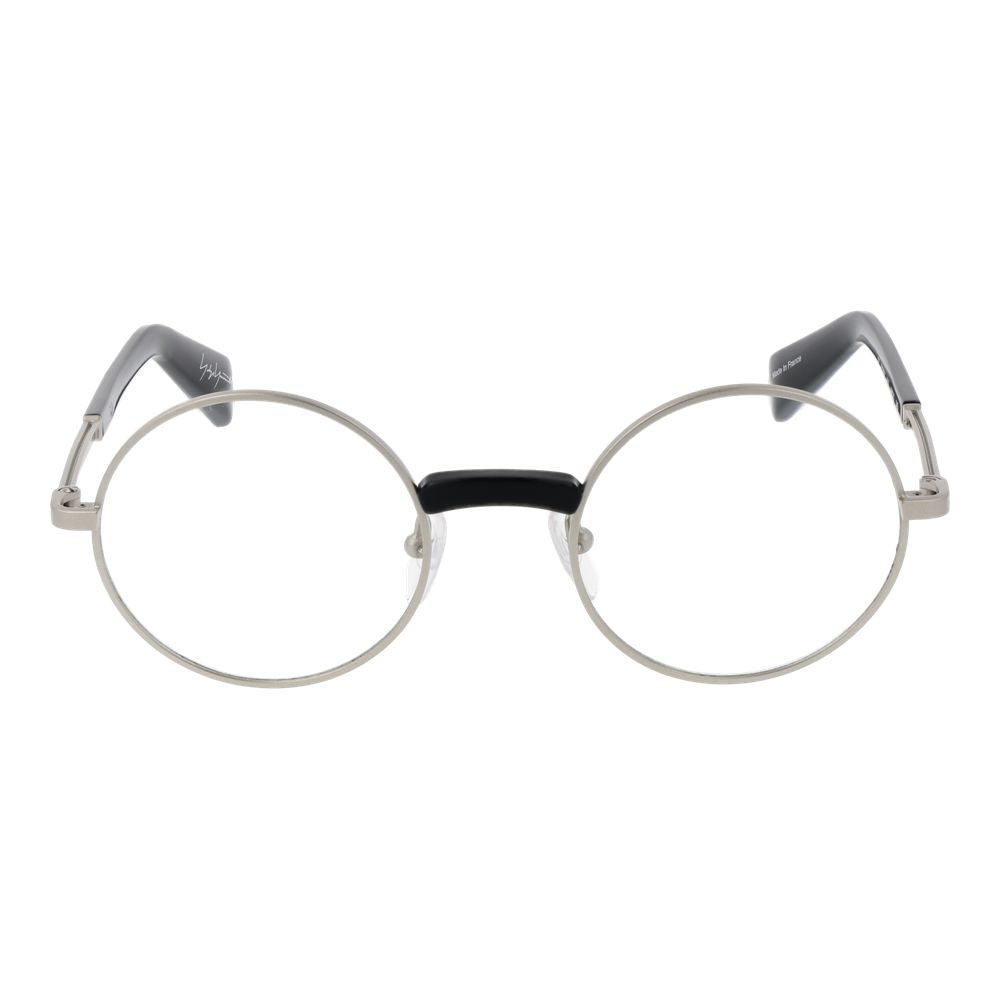 Yohji Yamamoto Brille aus silbernem Metall (Fassung)