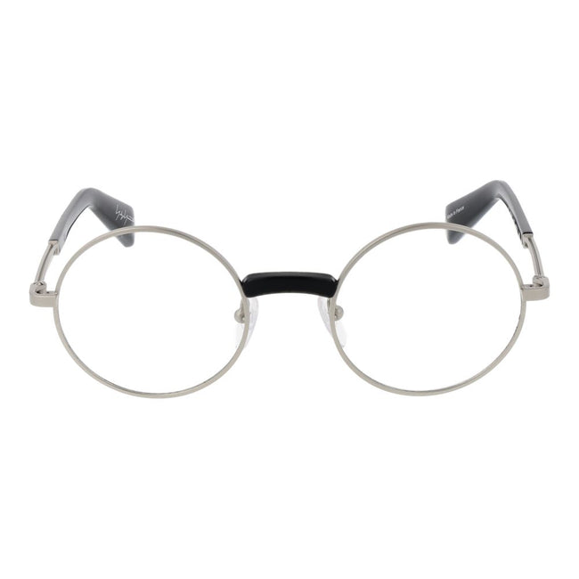 Yohji Yamamoto Brille aus silbernem Metall (Fassung)