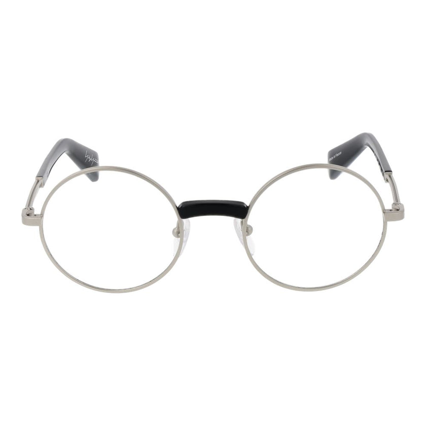 Yohji Yamamoto Brille aus silbernem Metall (Fassung)