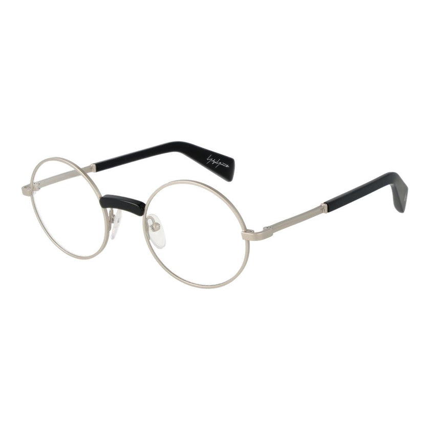 Yohji Yamamoto Brille aus silbernem Metall (Fassung)