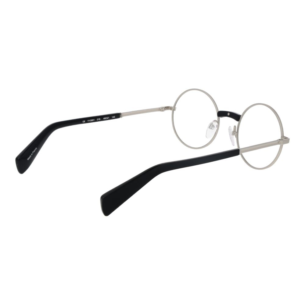 Yohji Yamamoto Brille aus silbernem Metall (Fassung)