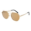 Serengeti Sonnenbrille aus Goldmetall