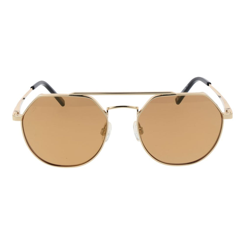 Serengeti Sonnenbrille aus Goldmetall