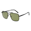 Serengeti Schwarze Sonnenbrille aus Metall