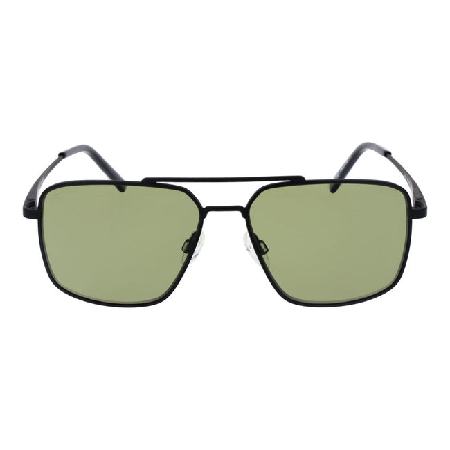 Serengeti Schwarze Sonnenbrille aus Metall