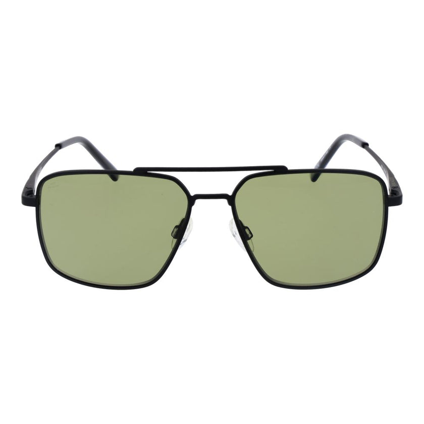 Serengeti Schwarze Sonnenbrille aus Metall