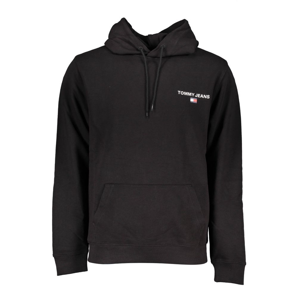 Tommy Hilfiger Men's Black Cotton Sweater