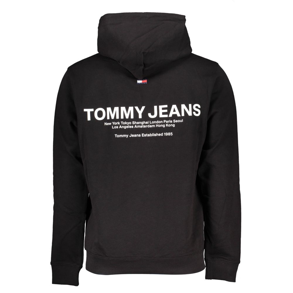 Tommy Hilfiger Men's Black Cotton Sweater