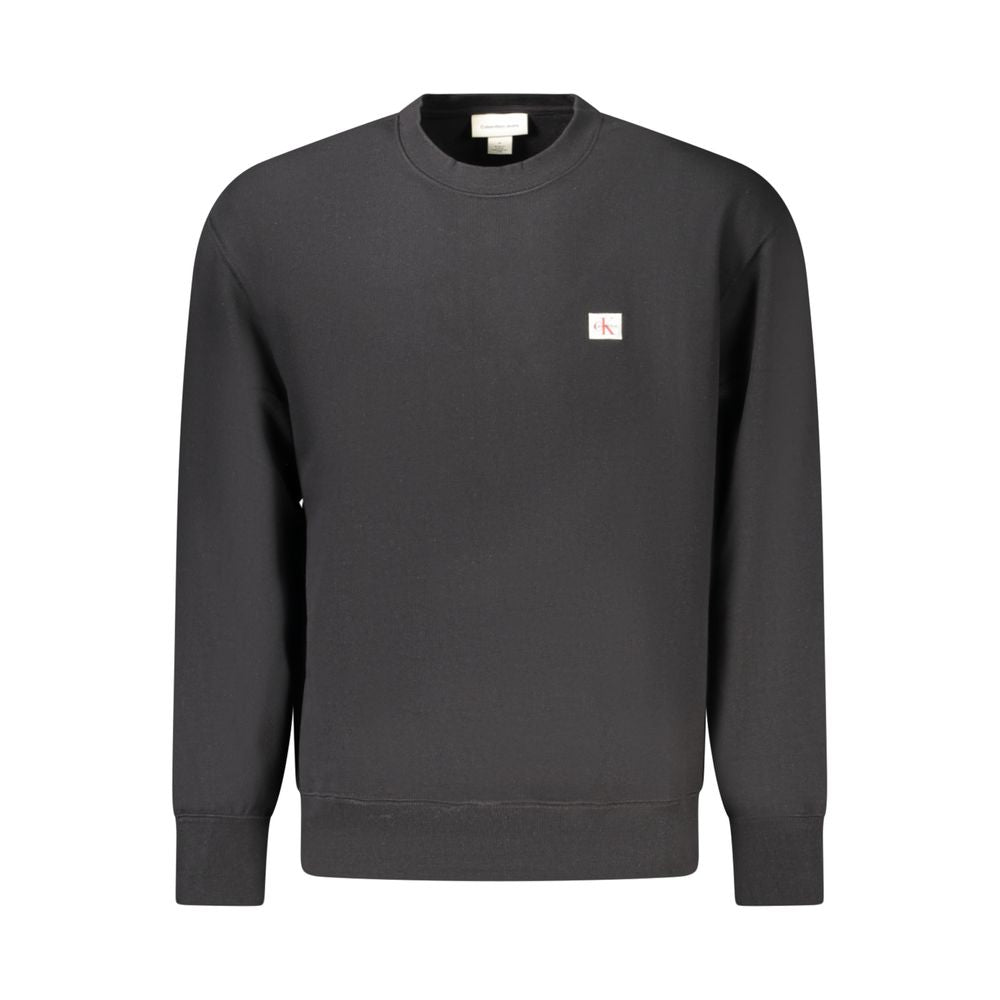 Calvin Klein Black Cotton Men's Sweatshirt