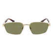 Serengeti Sonnenbrille aus Goldmetall