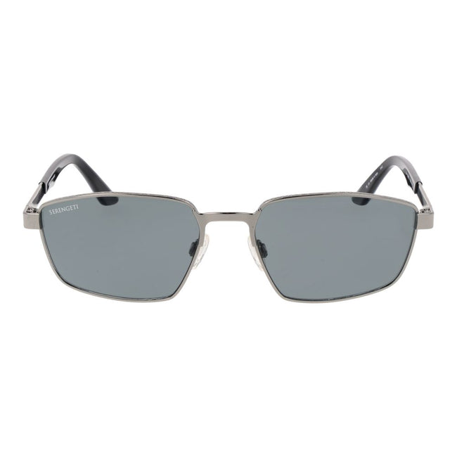 Serengeti Graue Sonnenbrille aus Metall