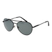 Serengeti schwarze Sonnenbrille aus Metall
