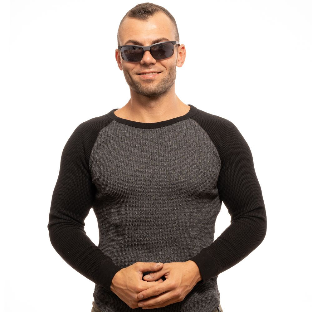Fila Schwarze Sonnenbrille aus Kunststoff