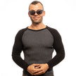 Fila Schwarze Sonnenbrille aus Kunststoff