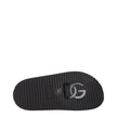 Dolce & Gabbana Schwarze Leder-Slipper