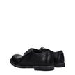 Dolce & Gabbana Schwarze Oxford- und Derby-Schuhe aus Leder