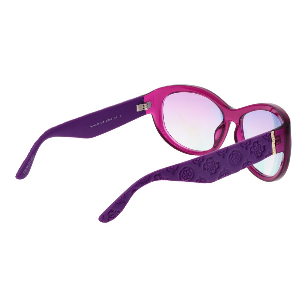 Guess Violette Sonnenbrille aus Kunststoff