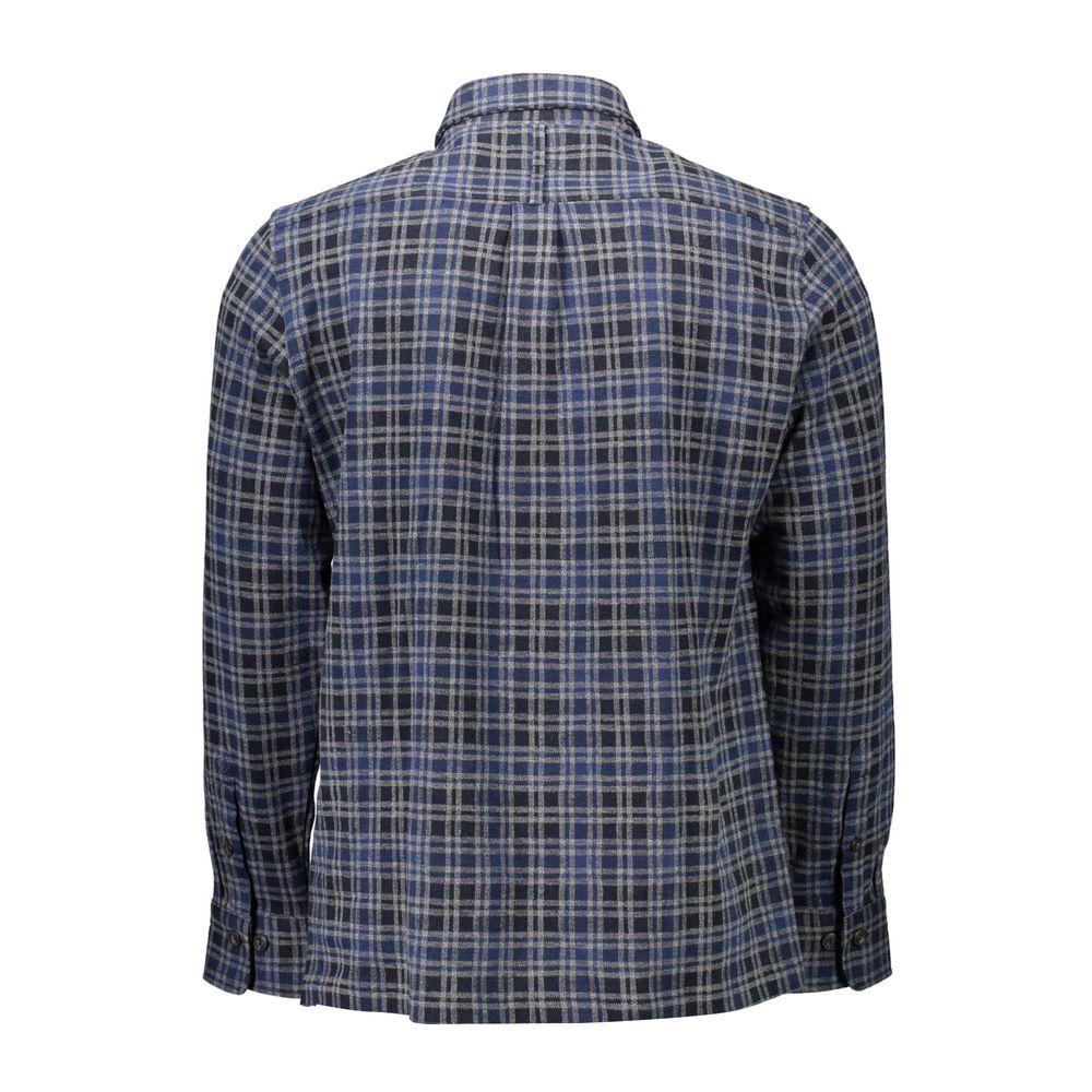 Gant Blue Cotton Shirt for Men