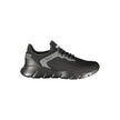 Blauer Schwarzer Herren-Sneaker aus Polyester