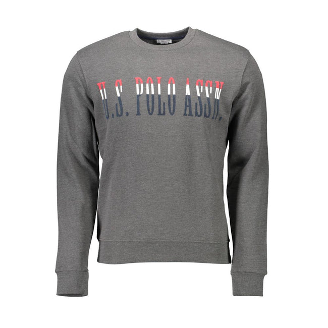 U.S. POLO ASSN. Graues Baumwoll-Sweatshirt für Herren