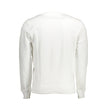 North Sails Weißes Herren-Sweatshirt aus Baumwolle