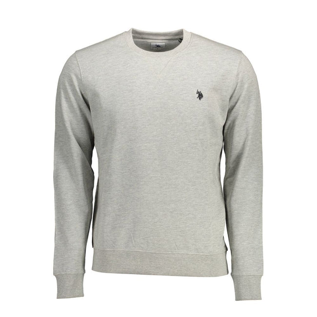 U.S. POLO ASSN. Graues Baumwoll-Sweatshirt für Herren