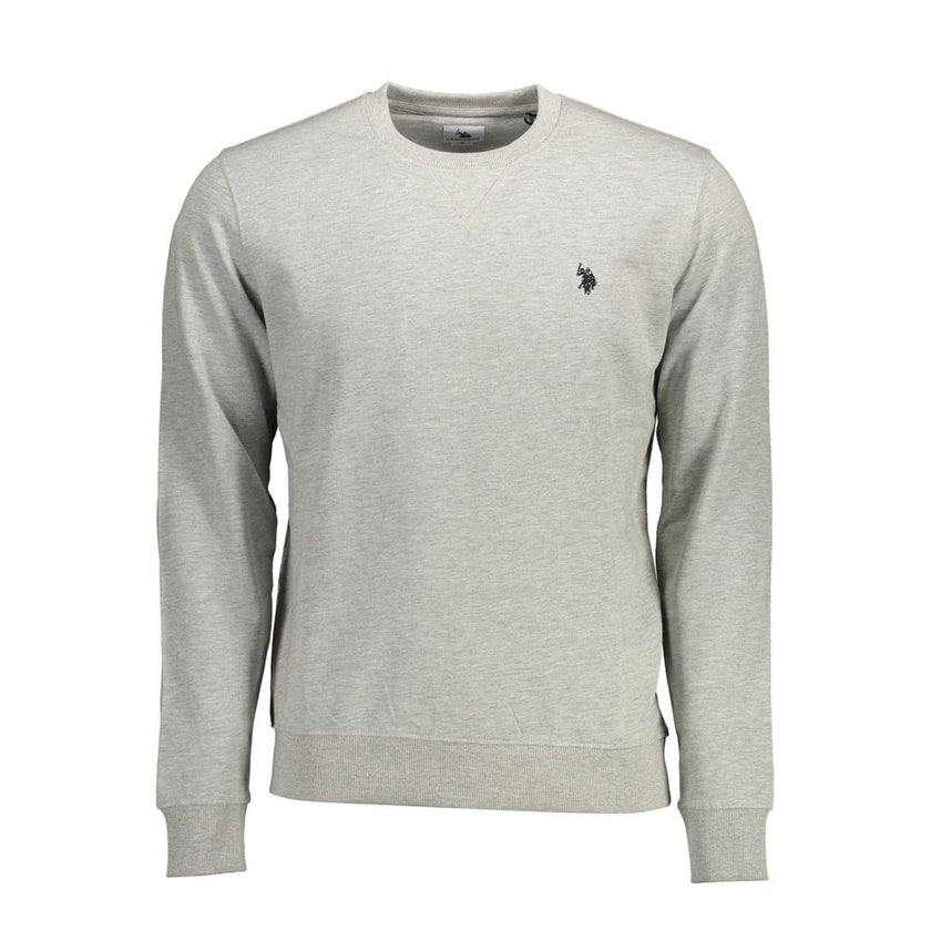 U.S. POLO ASSN. Graues Baumwoll-Sweatshirt für Herren