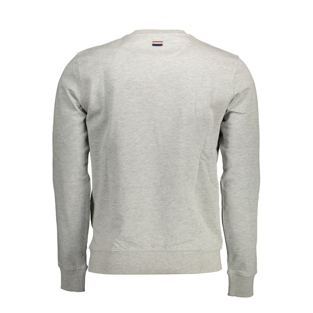 U.S. POLO ASSN. Graues Baumwoll-Sweatshirt für Herren