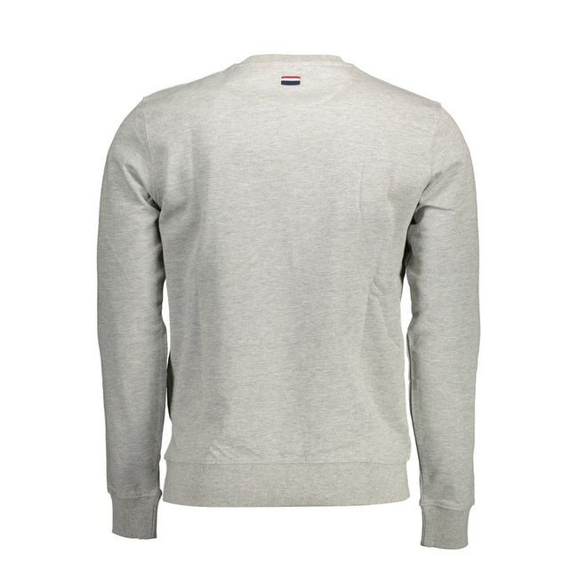 U.S. POLO ASSN. Graues Baumwoll-Sweatshirt für Herren