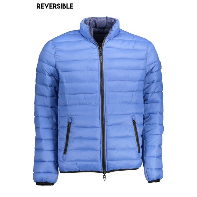 U.S. POLO ASSN. Blaue Herrenjacke aus Nylon