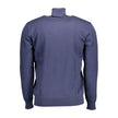 U.S. POLO ASSN. Blauer Baumwollpullover für Herren