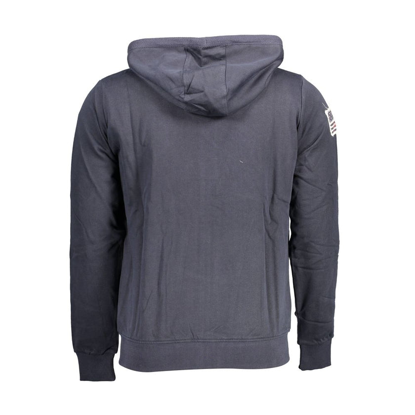 U.S. POLO ASSN. Blaues Baumwoll-Sweatshirt für Herren