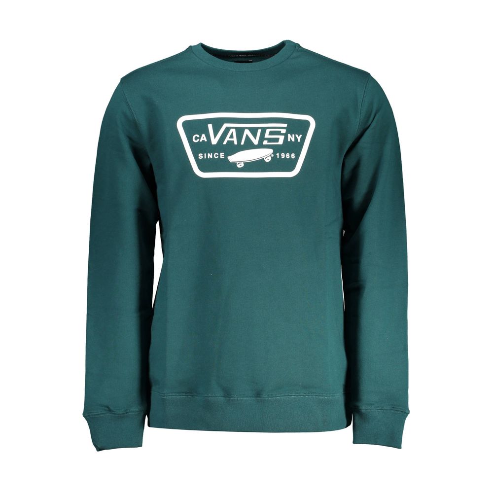 Vans Men's Green Cotton Sweatshirt