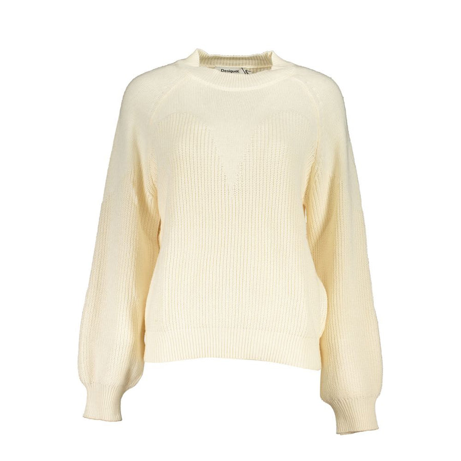Desigual White Fabric Pullover