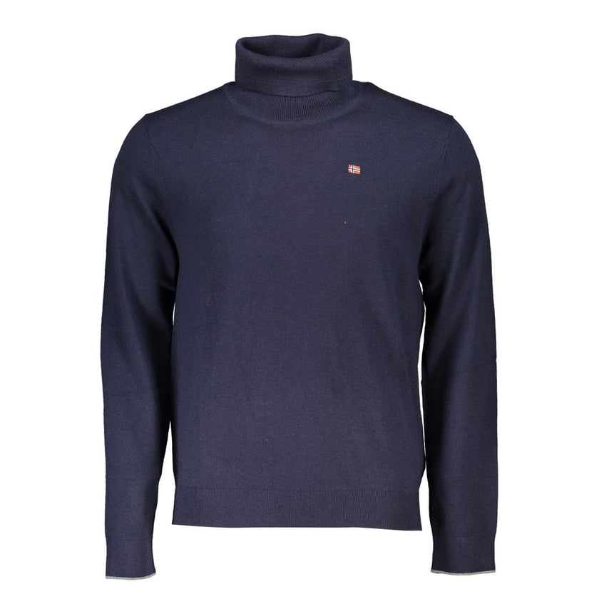 Napapijri Blauer Stoffpullover