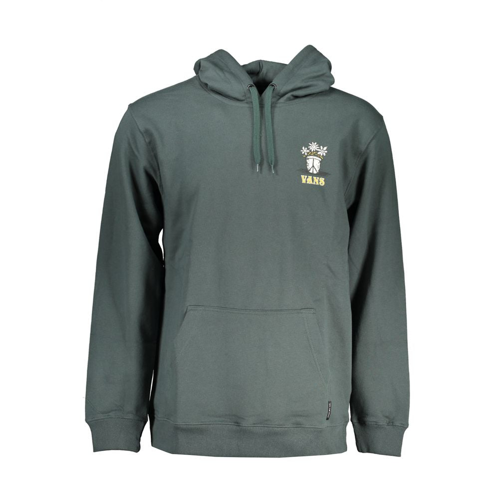 Vans Green Men's Cotton Sweatshirt