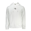 Calvin Klein Weißes Herren-Sweatshirt aus Baumwolle